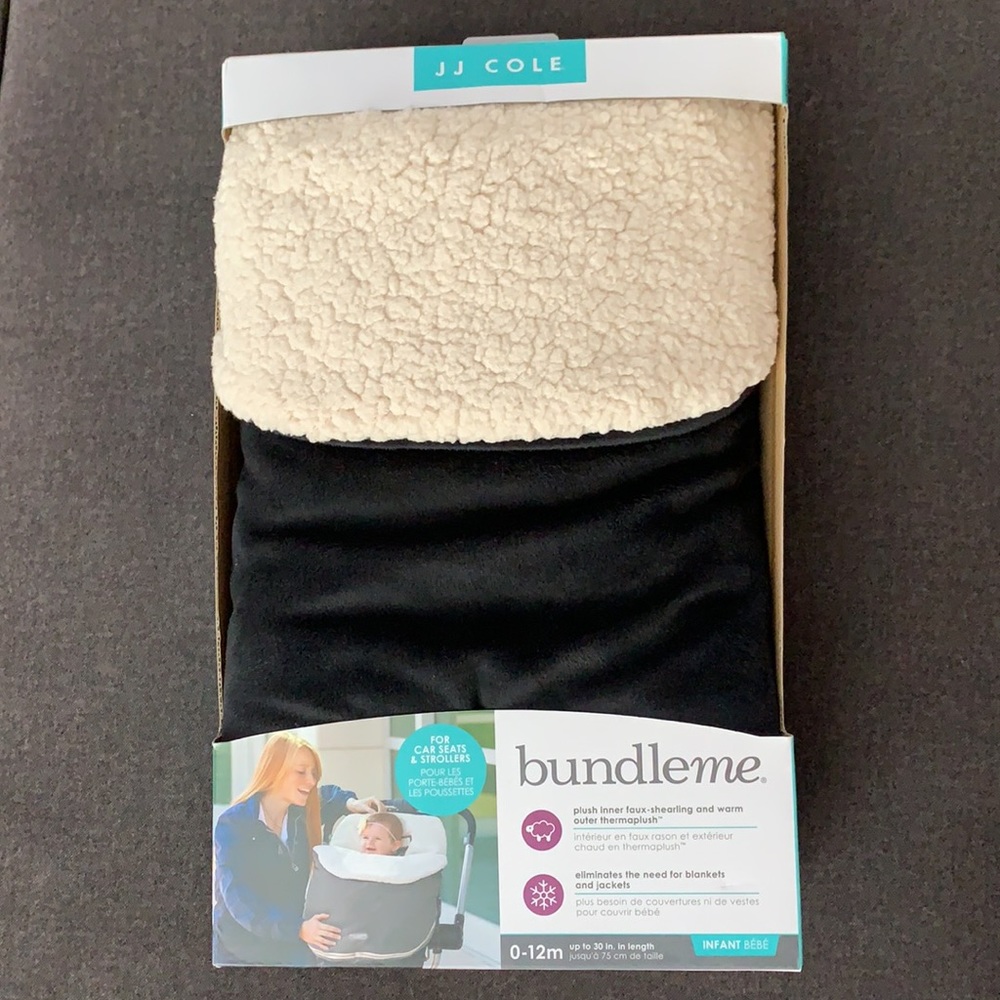 Bundleme plush Infant car seat cover